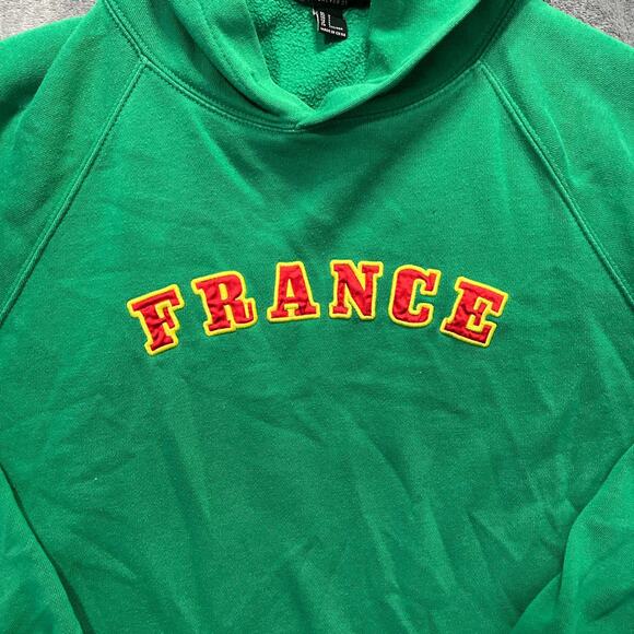 Green france hoodie forever 21 - Picture 2 of 4